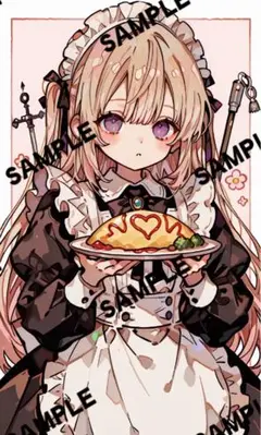 名刺サイズのイラスト ⚠︎全て一点物です