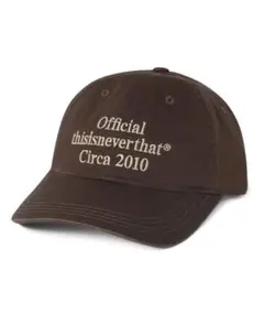 thisisneverthat Times Cap ブラウン