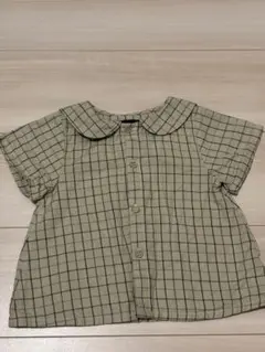 maison marelle チェックブラウス　24m