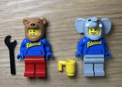 LEGO 21358 レゴ ミニフィグ　ファビュランド　ゾウ　クマ　2体セット