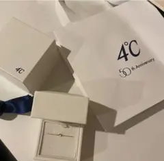 4℃ ピンクゴールドブレスレット
