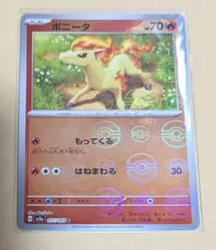 ポケモンカード　モンボ　ポニータ