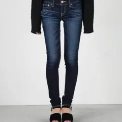 MOUSSY マウジー Rebirth skinny ストレッチ サイズ23