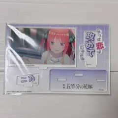 五等分の花嫁 二乃 アクリルスタンド アクリルジオラマ