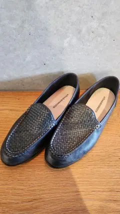 Alfredo Bannister スリッポン　ネイビー