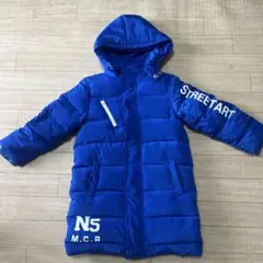 ストリートアートデザイン コート 青