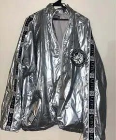 はいさい　ガルフィー　ナイロンジャケット　セットアップ　シルバー　上下XL はいさい様専用 ガルフィー ナイロンジャケット セットアップ