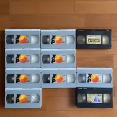 S-VHSテープ 140〜180分 10本セット 中古品