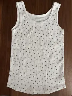 studio CLIP 花柄 タンクトップ M