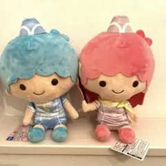 サンリオ　ぽよよんえあぽ～ リトルツインスターズぬいぐるみ