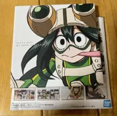 僕のヒーローアカデミア　蛙吹梅雨　一番くじ　キャンバスボード