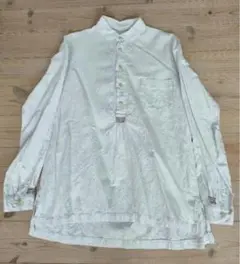 アーツアンドサイエンス 刺繍プルオーバーシャツ