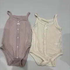 ボディースーツ肌着 ロンパースタイプ 80サイズ