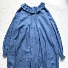 25SS kazumi サマンサモスモス フリルカラー前後2wayワンピース