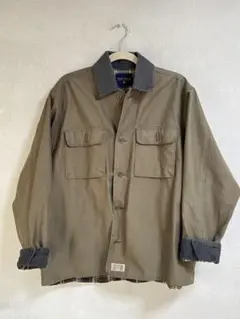 NAUTICA JEANS COMPANY ボタン付きシャツジャケット M
