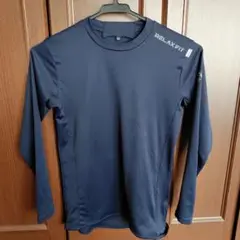DESCENTE　ネイビー 長袖アンダーシャツ 160
