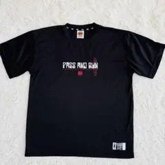 3PT バスケ 半袖Tシャツ Lサイズ ブラック（676）