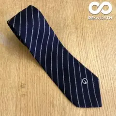 105 【dunhill LONDON（ダンヒル）】ヴィンテージ 斜めストライプ