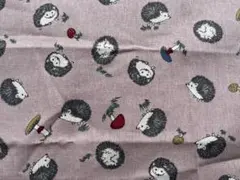 生地・ハリネズミ・ピンク