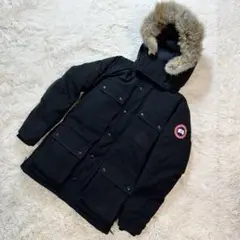 カナダグース CANADA GOOSE ダウンジャケット ファー 黒 XS