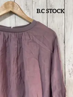 ✨タグ付き未使用品✨ B.C STOCK ベーゼーストック ワンピース パープル