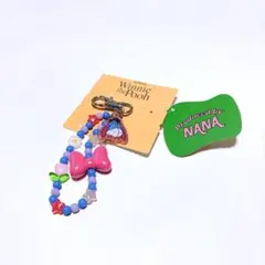 イーヨー　くまのプーさん　NANAさんコラボ　キーチェーンキーホルダー