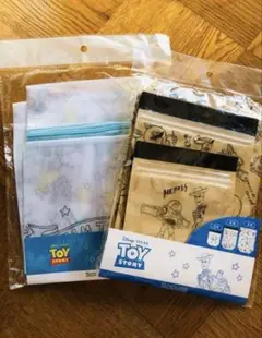 新品未使用　トイストーリー スリーコインズ　洗濯ネット　クラフトBAG セット