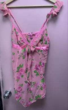 ベッツィジョンソン　ピンクローズキャミソール　ayu