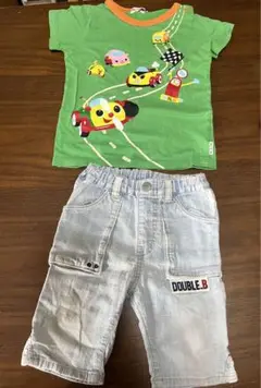 ミキハウス　トップス　パンツ（ジーンズ）