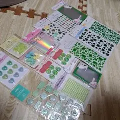 推し活♡グリーン系デコレーションセット