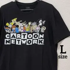 【週末セール】Cartoon Network 半袖 Tシャツ 黒 Lサイズ 古着