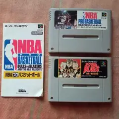 スーファミ ソフト ・ろくでなしブルース ・NBA プロバスケットボール