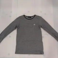 FRED PERRY ストライプ長袖カットソー M