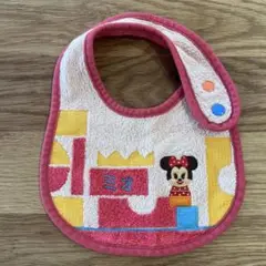 ミニー スタイ　名入れ　みおちゃん
