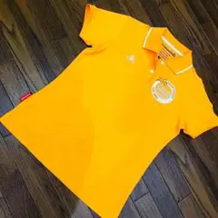 ルコック ポロシャツ 明るいオレンジ M