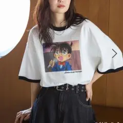 お値下げ♡ページボーイ♡ Conan 半袖Tシャツ　コナン君tシャツ♡