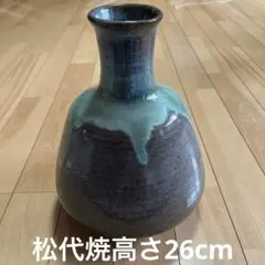 茶道具 花瓶　松代焼き　故唐木田又三 茶道具 花瓶 松代焼き 故唐木田又三