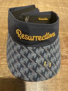 Resurrection サンバイザー　レザレクション 美品