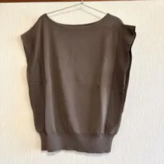 【美品】オペークドットクリップ　S.Mサイズ着用可能　サマーニット　カットソー