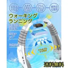 ネッククーラー 首掛け扇風機 USB充電式 Wファン瞬間冷却 角度調整