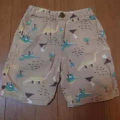 恐竜　ハーフパンツ　100