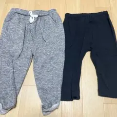 一つ　ELFINDOLL 95サイズ　ズボン　パンツ　黒90サイズ　セット