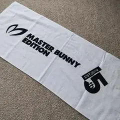 【新品未使用】MASTER BUNNY EDITION タオル白