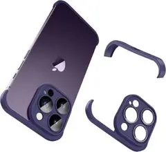 ラスト1点‼️iPhone13ProMax 用カメラレンズプロテクター パープル