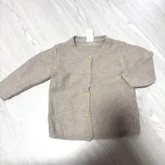 H&M オーガニックコットン カーディガン 6M