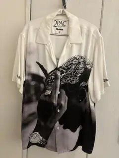 2pac × XLARGE 半袖 シャツTUPAC SHIRT Lサイズ