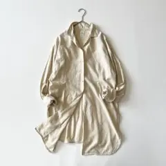 ▼Finamore フィナモレ【40】オーバーサイズコットンシャツ イタリア製