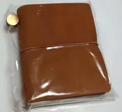 【新品未使用】ミニトラベラーズノート（イエローブラウン）