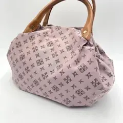 【美品】ラシット　ハンドバッグ　ピンク　A4収納対応サイズ