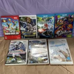 Wii、WiiUソフトセット（7本）